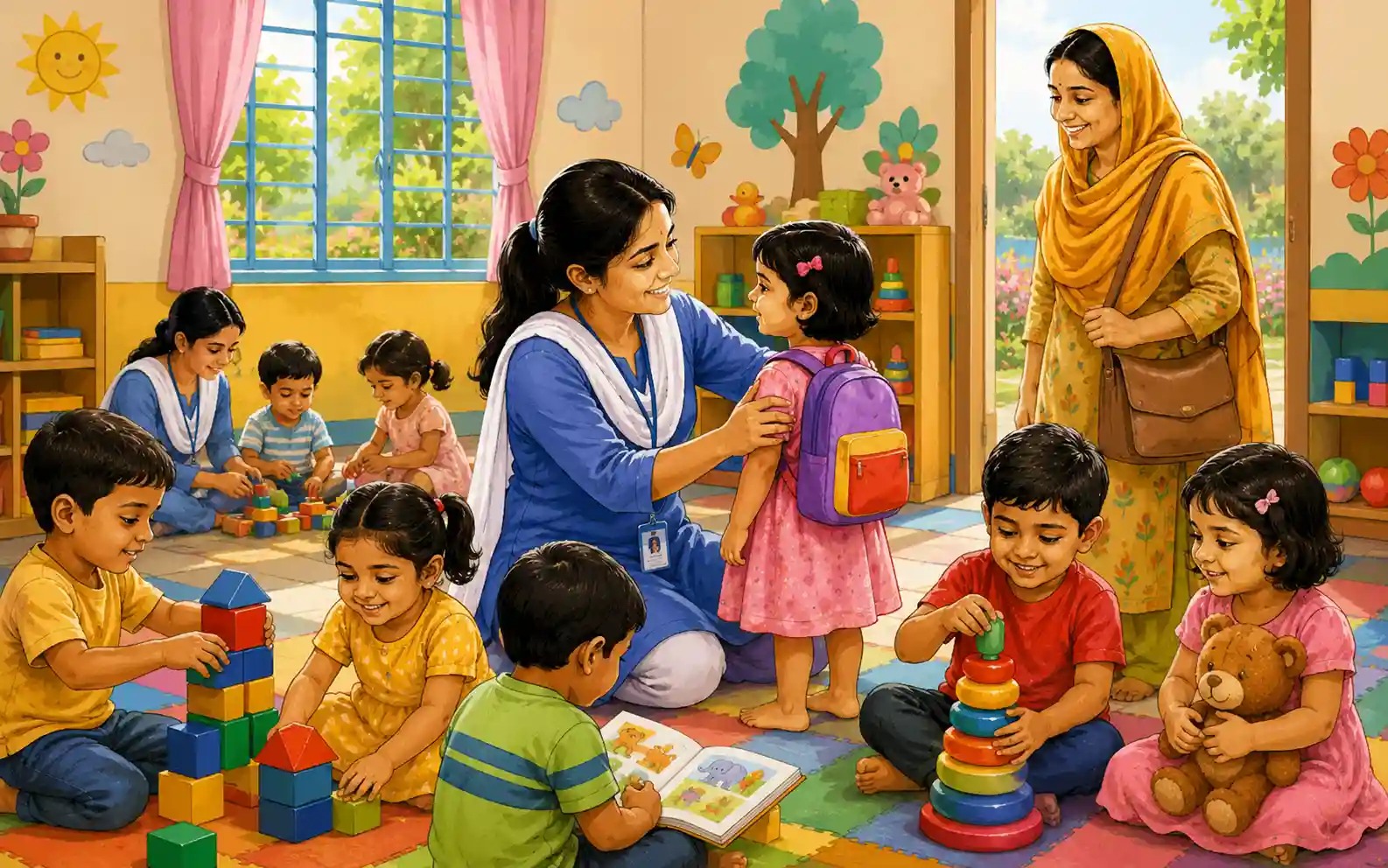 Day Care Initiative for Working Mothers